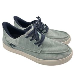 Kizik Porto unisex wide comfort faded shoes Men’s 11.5/ Women’s 13 blue/green