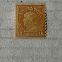 United States 497 Mint Hinged Coil Stamp 