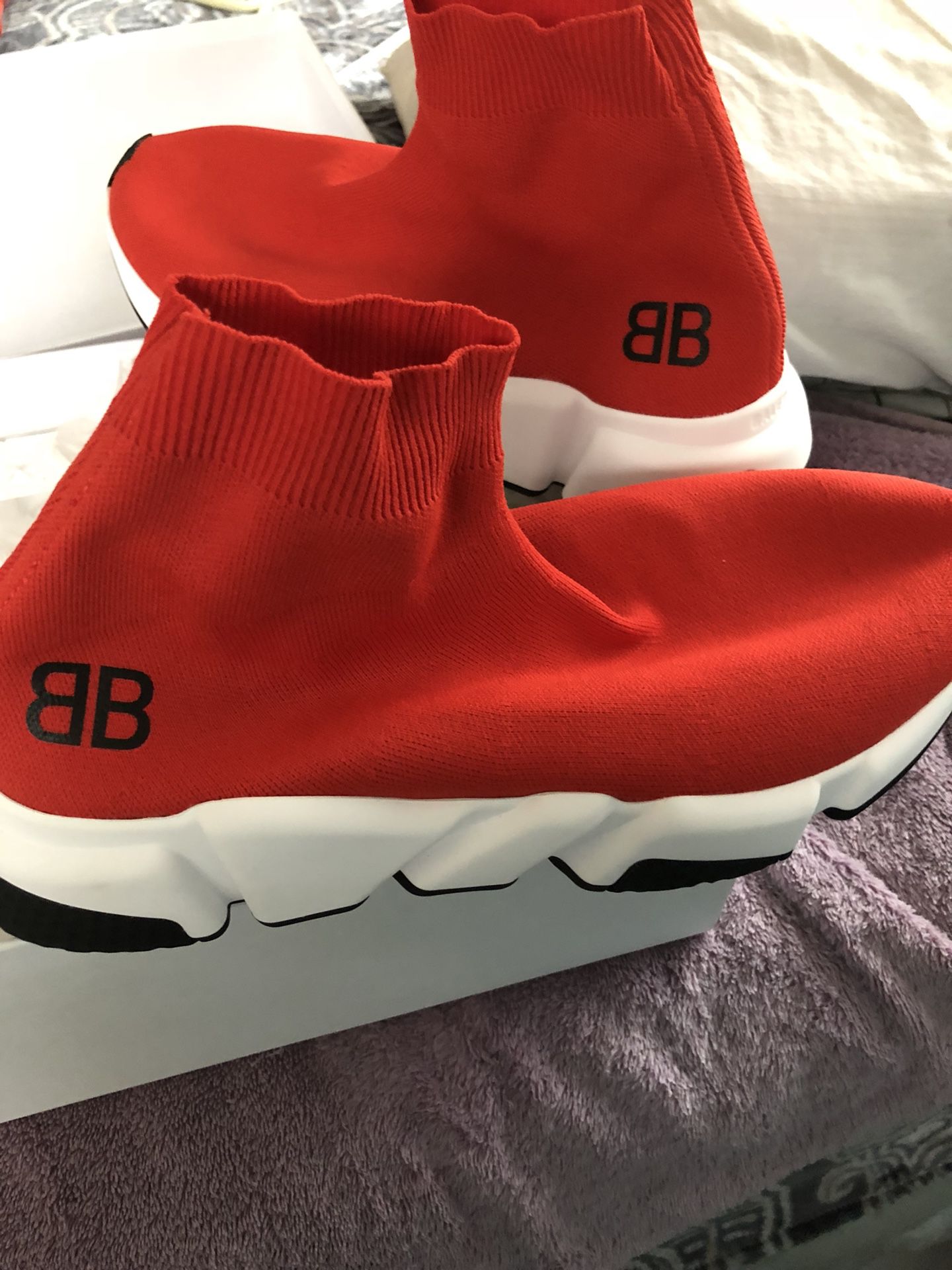 Balenciaga Red Track Runners Size 7 1/2 for Sale in Miami, FL - OfferUp