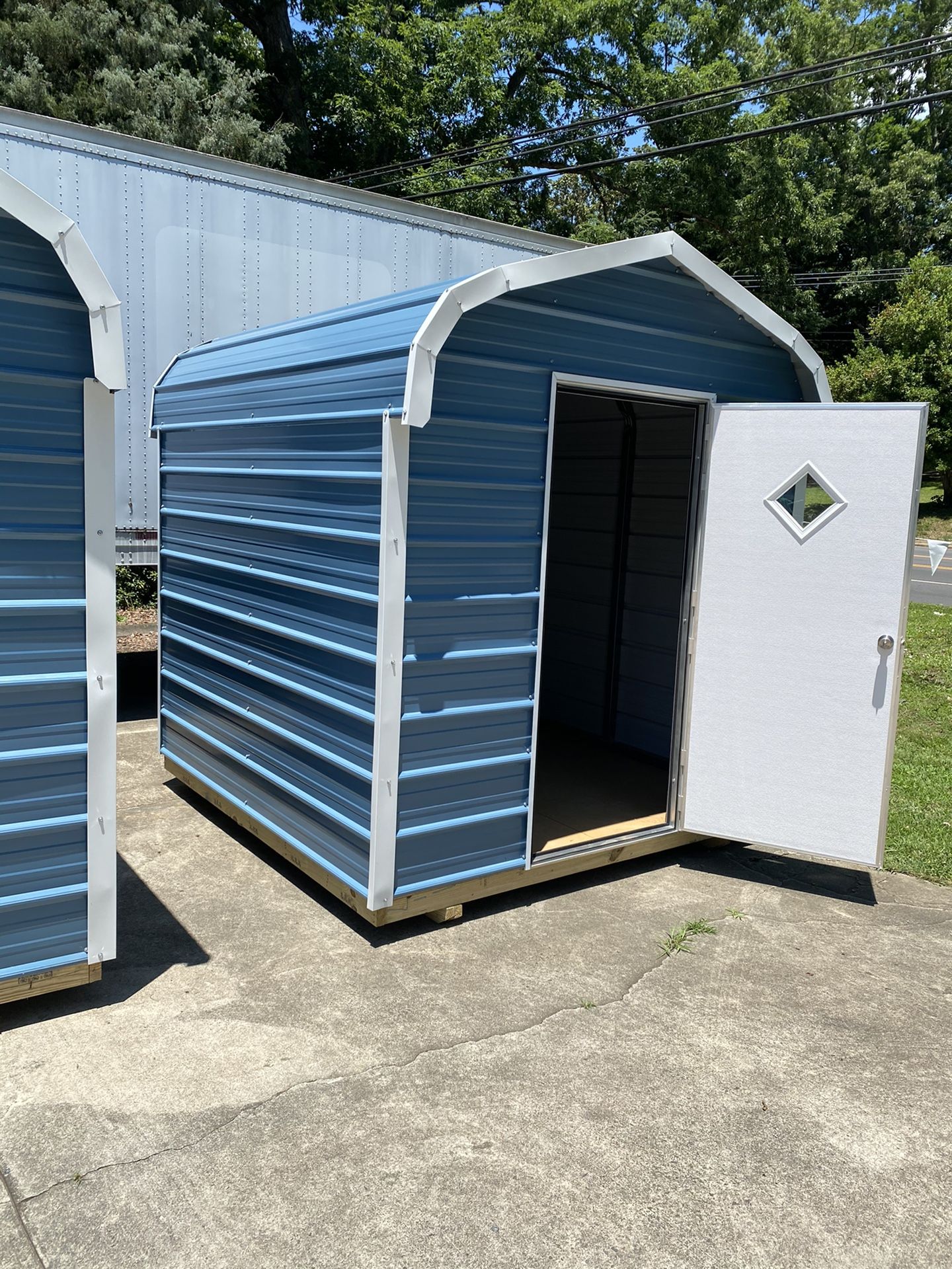 8x8 shed brand new delivery and set up free