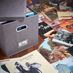 Vinyl Record Storage Box (4)