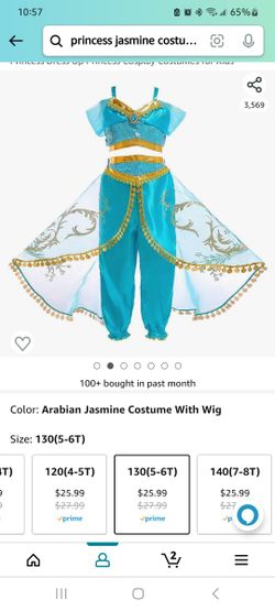 Princess Jasmine Costume