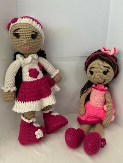 20” inches Hand Made Dolls 2x $15.00