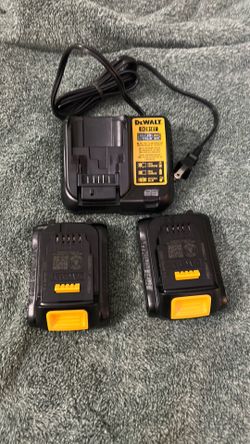 Baterías DeWalt con su cargador