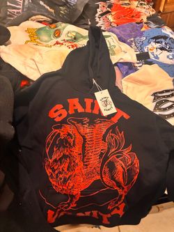 Saint vanity  hoodie oversized (cotton)