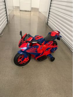 Spider-Man motorcycle
