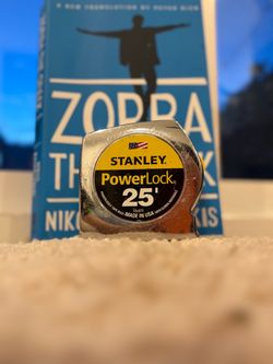 Stanley power lock 25’ measurer