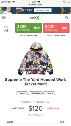 Supreme The Yard Work Jacket