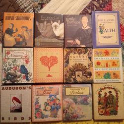 12 Miniature Books