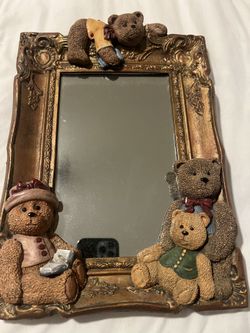 Vintage 1996 Bear Mirror
