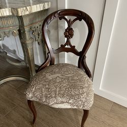 Beautiful, vintage, antique wood chair