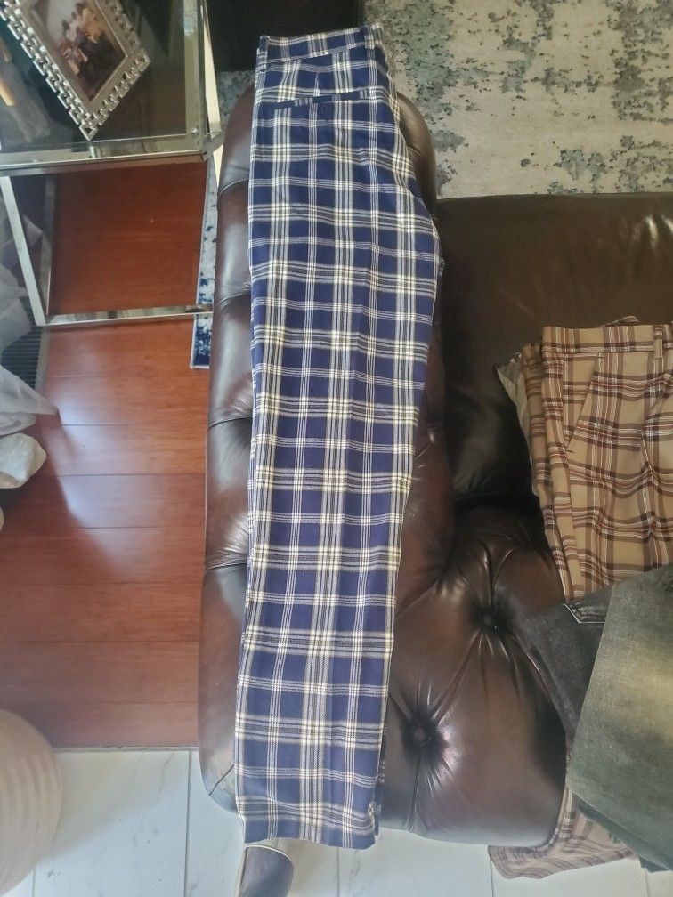 men's pants nine sizes 32 never worn good quality