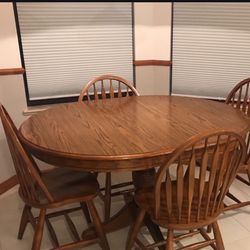 Oak Kitchen Table