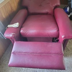 Power Lift Chair- Burgundy