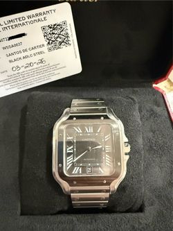 Cartier Santos Large BRAND NEW 2026