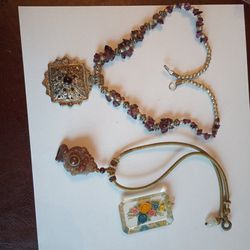 Jewelry 2 Necklace,1 Pendant 