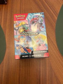Journey Together Booster Bundle - Sealed Pokemon TCG Cards