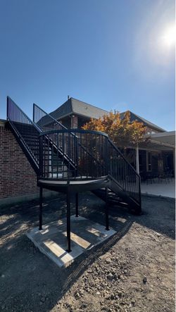 Escaleras para patio