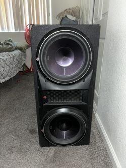 2 12’s with 1200w amp