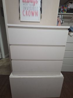 Ikea White Dresser 3 Drawer