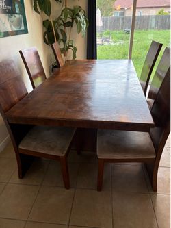 Dining table