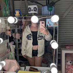 Men's lvory 4tune Zip-Up Hoodie