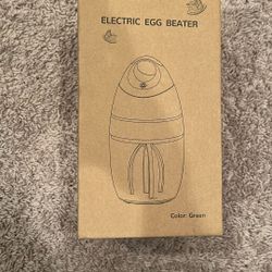 Electric Egg Beater (Green) – NEW