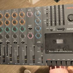 Tascam Porta07 Ministudio 4-track Analog Cassette Recorder