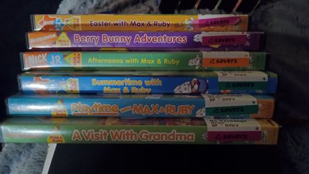 Max & Ruby DVD Lot of 6