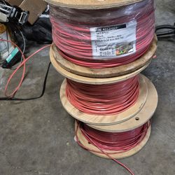14/2 FPLR Fire Alarm Wire – 1000 ft spools – NEW + partials