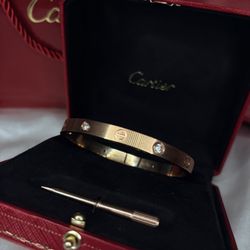 Rose gold Love Bracelet 