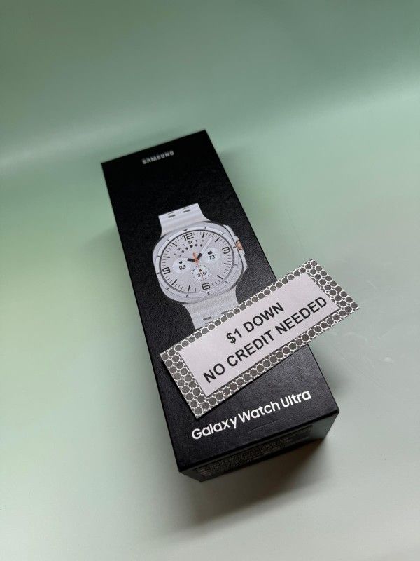 Samsung Galaxy Watch Ultra 47MM LTE New - Only $1 Today Pay The Rest Later! 