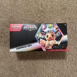Prismatic Evolutions Surprise Box sealed