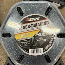 Echo Weed Wacker String. 10 100 Black Diamond .95 And .105