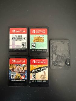 5 Nintendo Switchgames