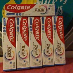 6-Colgate Total 5.1oz All For $14