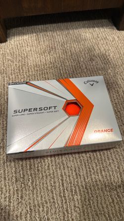 Callaway Supersoft Orange Golf Balls