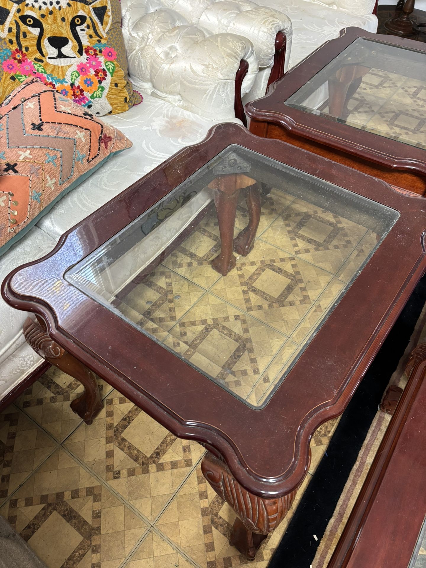 Two Small Tables And One Big Table 