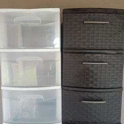 3 Drawer Storage Both for $30