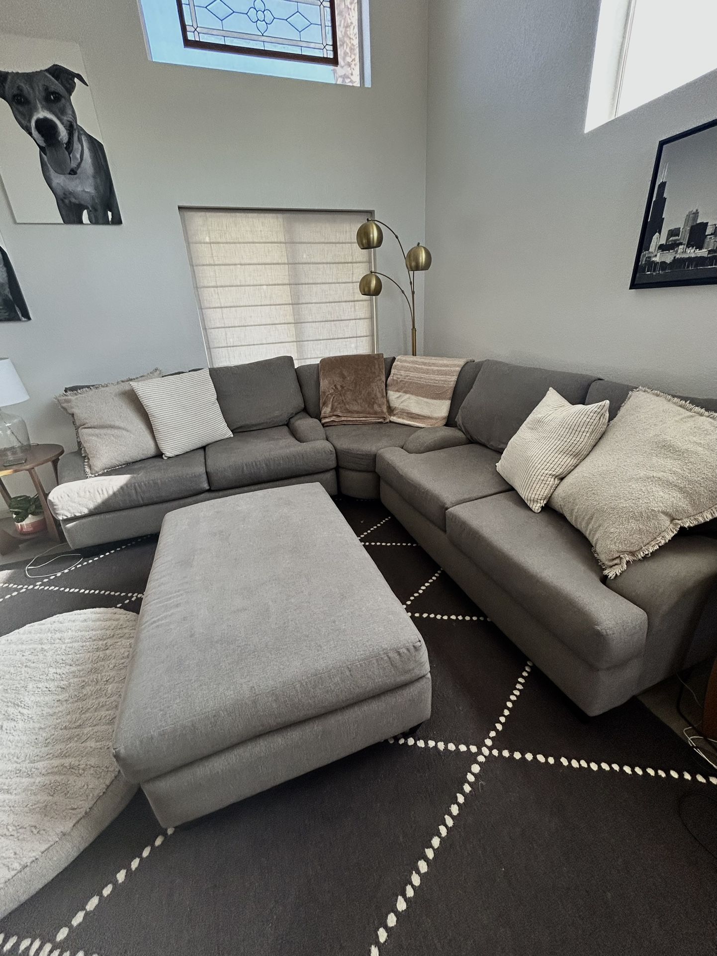 Living Spaces Sectional