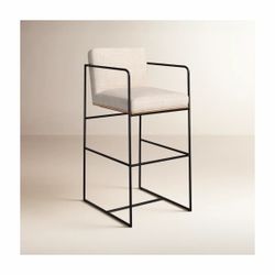 Joss & Maine Sidney Upholstered Bar Stool- set of 4