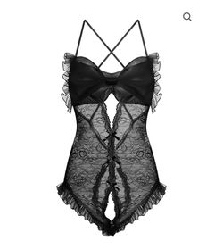 Big Bow Lace Sexy Lingerie