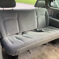 Gray Third Row Seat. Currently In 2006 Dodge Caravan.