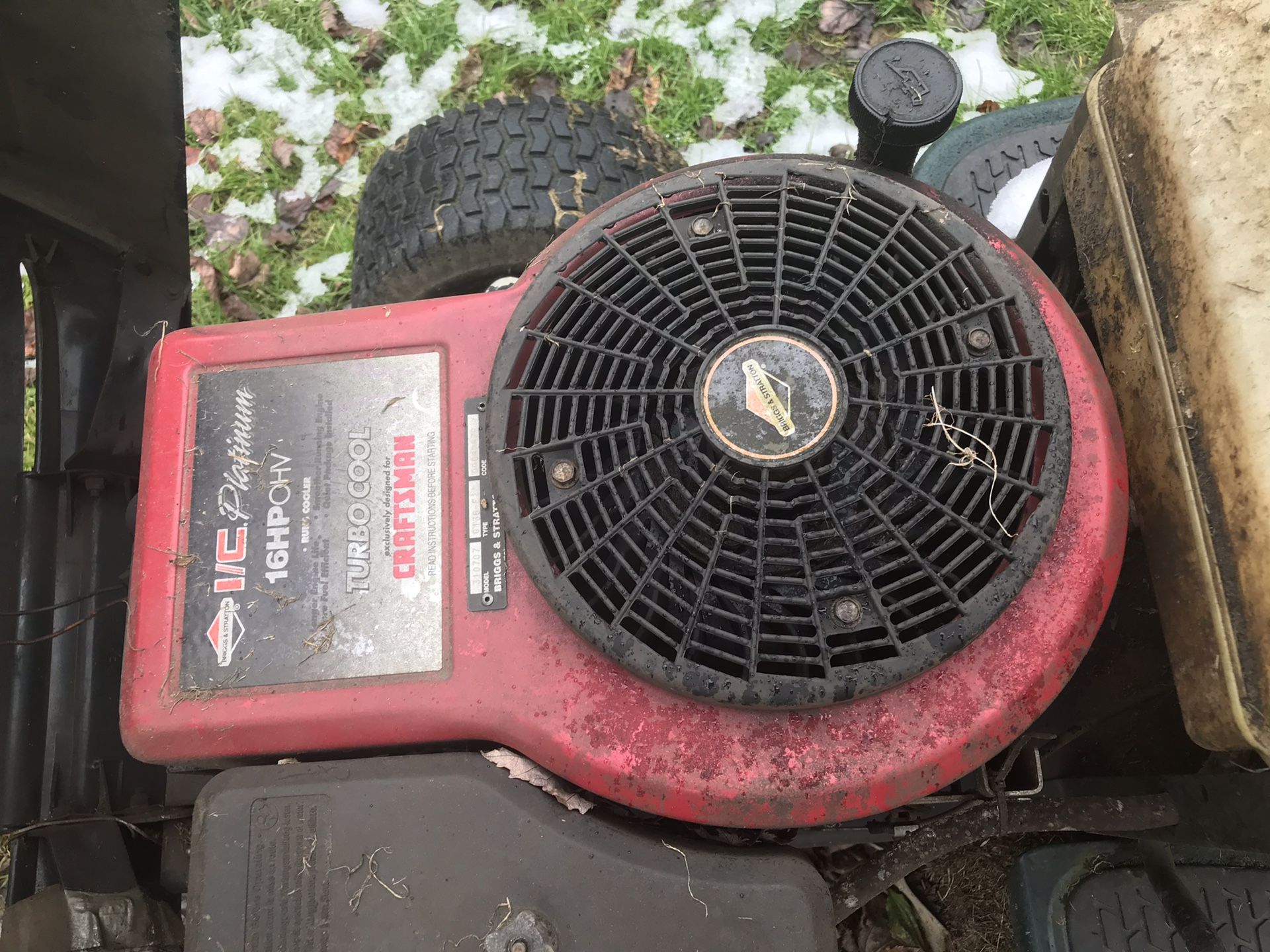 Craftsman riding tractor