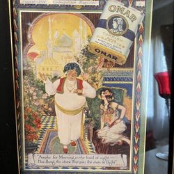 vintage Omar Turkish Cigarette advertisement from the August 1914 
