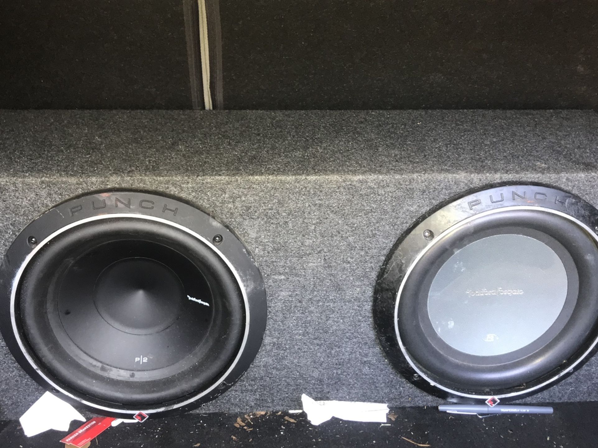 Subwoofers And Amplifier