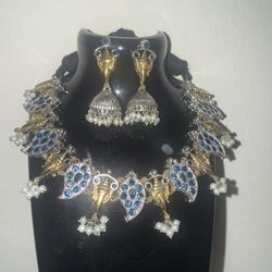 German Silver necklace Set