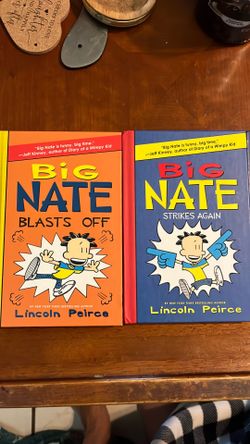 Like new Big Nate books (3 hardcover)
