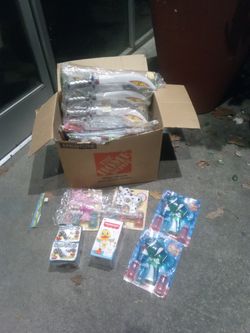 Whole box of misc toys
