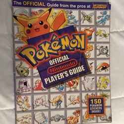 Pokemon Official Nintendo Player’s Guide